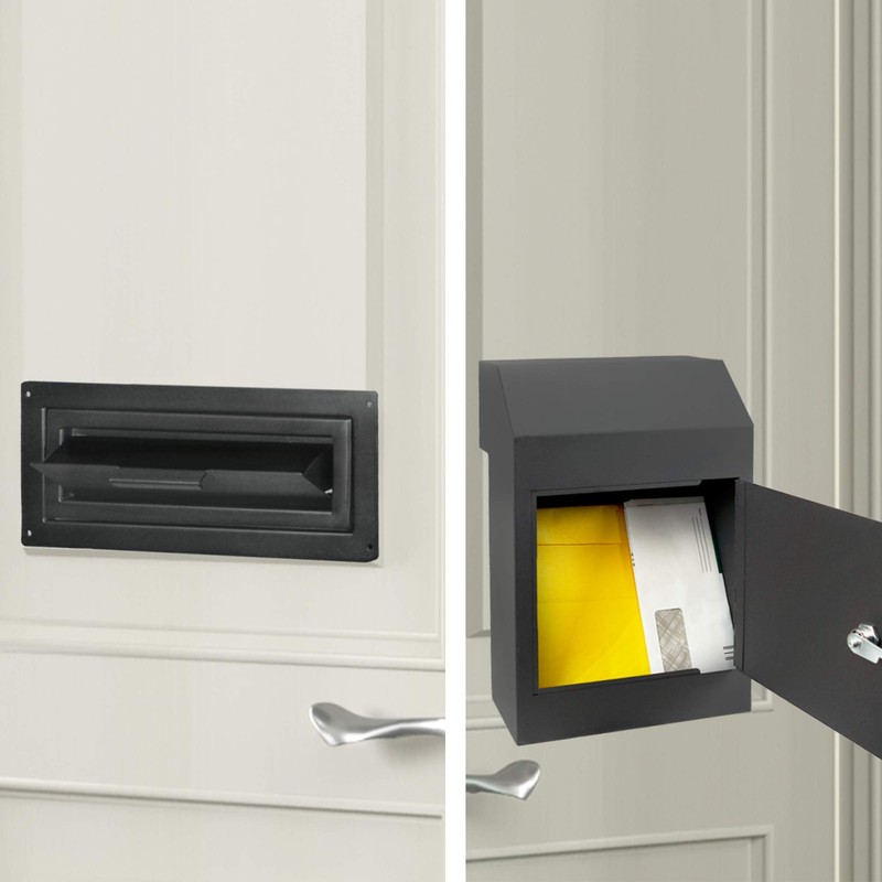 Pochar Door Drop Box for Mail, Rent, Deposit, and Night