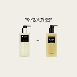 NEST New York Liquid Soap Set, Grapefruit - Includes Four 10 fl oz Bottles - Cleanses & Nourishes Skin - Approx. 300 Pumps Per Bottle - Gluten Free & Cruelty Free