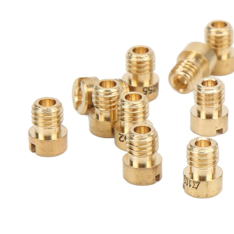 25 Piece Carburetor Nozzle Kit, Metal Main Nozzle Suitable for