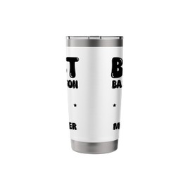 Never Underestimate An Old Man With A Racket Stainless Steel Insulated Tumbler