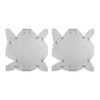 HARFINGTON 2pcs Drill Bit Angle Gauges 60°-160° Drill Sharpening Gauge