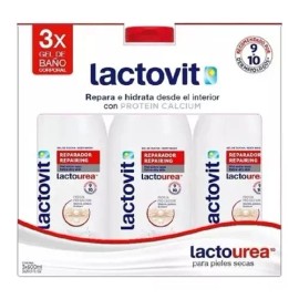 Lactovit Gel De Baño Lactovit  3 Pzas De 600 Ml