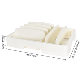 SAVOSWEET Deckeljongleur Frischhaltedosen Deckel Organizer -Küchenorganizer für Küchenschrank & Schubladen - Meal prep Boxen Aufbewahrungsdosen Deckelhalter