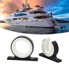 2 Pcs Fishing Rod Holder Horizontal Vertical Aluminium Boat Mounted