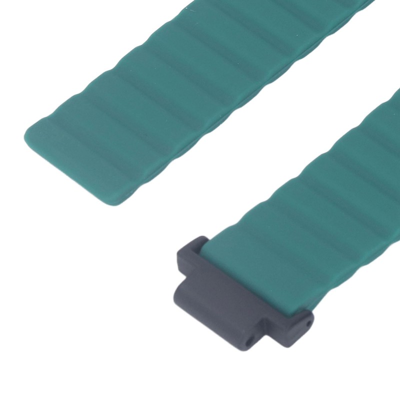 Magnetic Silicone Watch Strap Adjustable Silicone Bracelet Replacement Watchband for