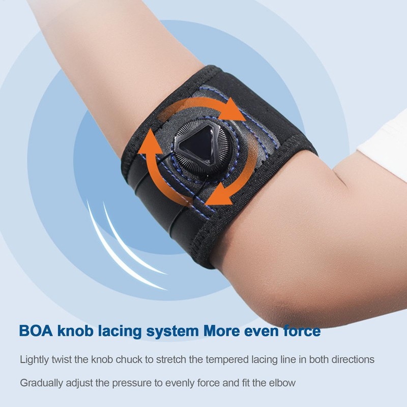 Elbow Brace For Tennis,Breathable Workouts Arm Support Brace | Multifunctional