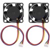 YIBEICO 2Pcs Hotend Cooling Fan for Bambu lab X1/X1C 3D