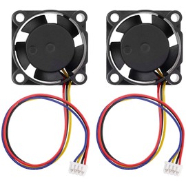 YIBEICO 2Pcs Hotend Cooling Fan for Bambu lab X1/X1C 3D Printer,Brushless Fan for Printer Cooling,NOT Compatible with P1 and A1 Series (Fit for X1/X1C)