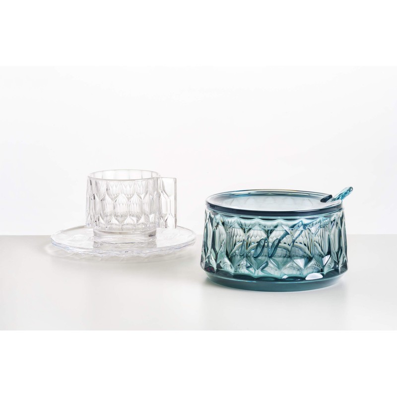 Kartell Zuccheriera Jellies Family 01583E4 1583 Sugar Bowl, Dyed or