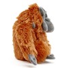 Zappi Co 100% Recycled Plush Orangutan Toy (22cm Width) Stuffed