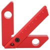 45/90 Degree Right Angle Line Gauge Scriber Carpenter Ruler Center