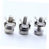 Healeved 50sets Cabinet Mounting Screw Set Square Hole Screws for