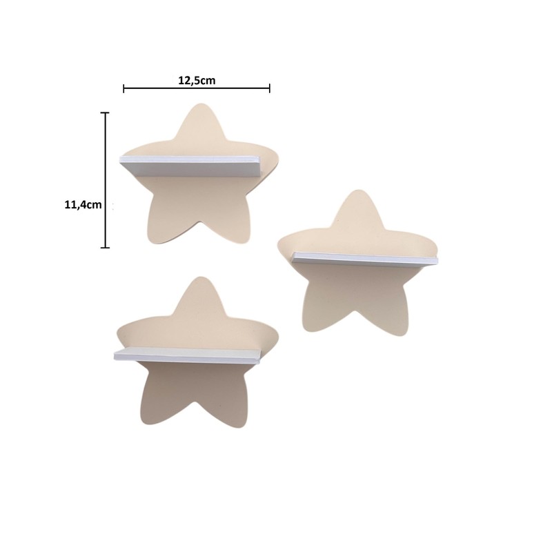 PsGreen Mini Star Set of 3 Compatible with Tonie Figures,