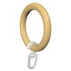 Deco Flair Rings with Pleat Hooks Curtain Rings for 28