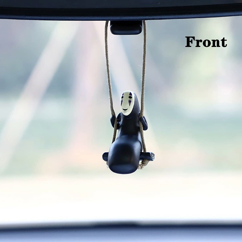 Anime Car Accessories of No Face Man Car Pendant Hanging