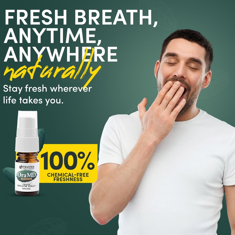 OraMD Fresh Breath Spray for Gum Health - 3-Pack, Bad