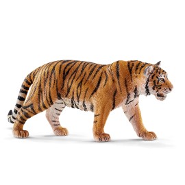 Schleich Siberian Tiger Toy Figurine 13Cm Realistic Wild Animal Playset For Kids