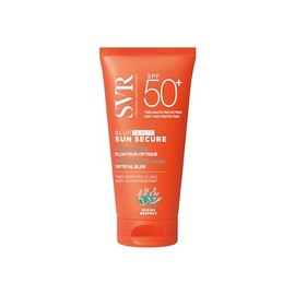 SVR Sun Secure Blur Con Color FPS 50+ Protector Solar Facial con Efecto Matificante, 50 ml