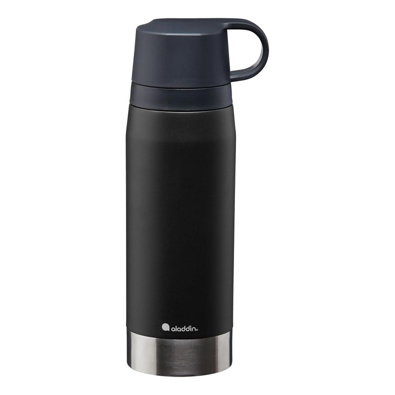 Aladdin CityPark Thermavac Double Glass Steel Thermos Flask 1.1 LT