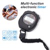 Digital Stopwatch Timer, Handheld Sports Stopwatch with Lanyard, Professional Electronic
