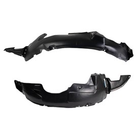 TRQ TRQ Inner Fender Liner Set Compatible with 2009-2010 Hyundai Elantra HY1249118 HY1250112