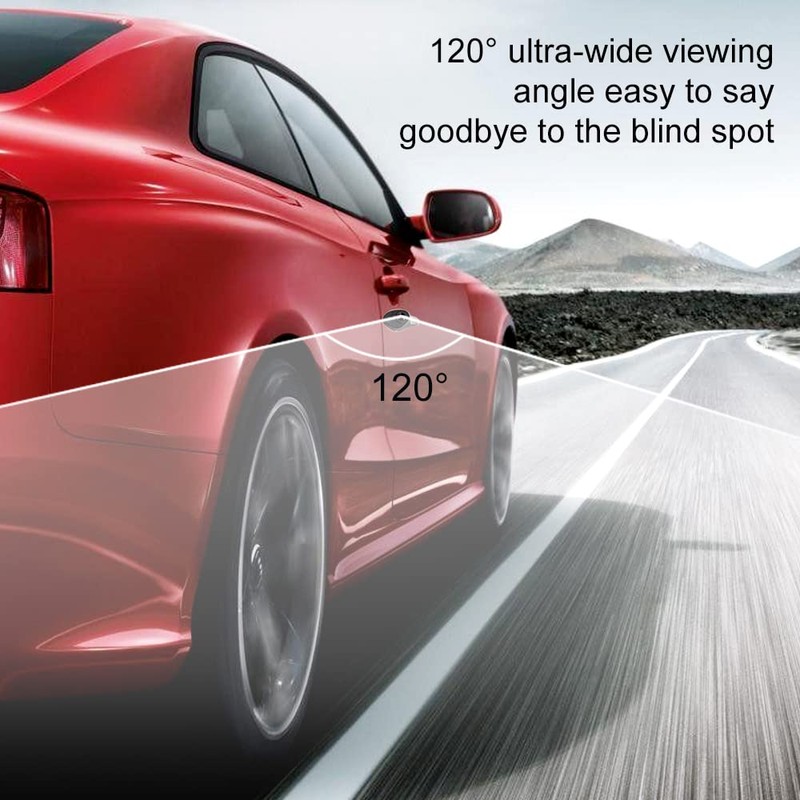 VOJKOREL HD Blind Spot Camera - Car Side View IP68