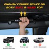 Updated Aluminum Grab Handles Compatible with Ford Bronco 2021-2025+ Rear