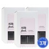 Missha Silk Peel Cotton Pads, 80 sheets, 3 pcs / 미샤 실크 필 화장솜, 80매입, 3개