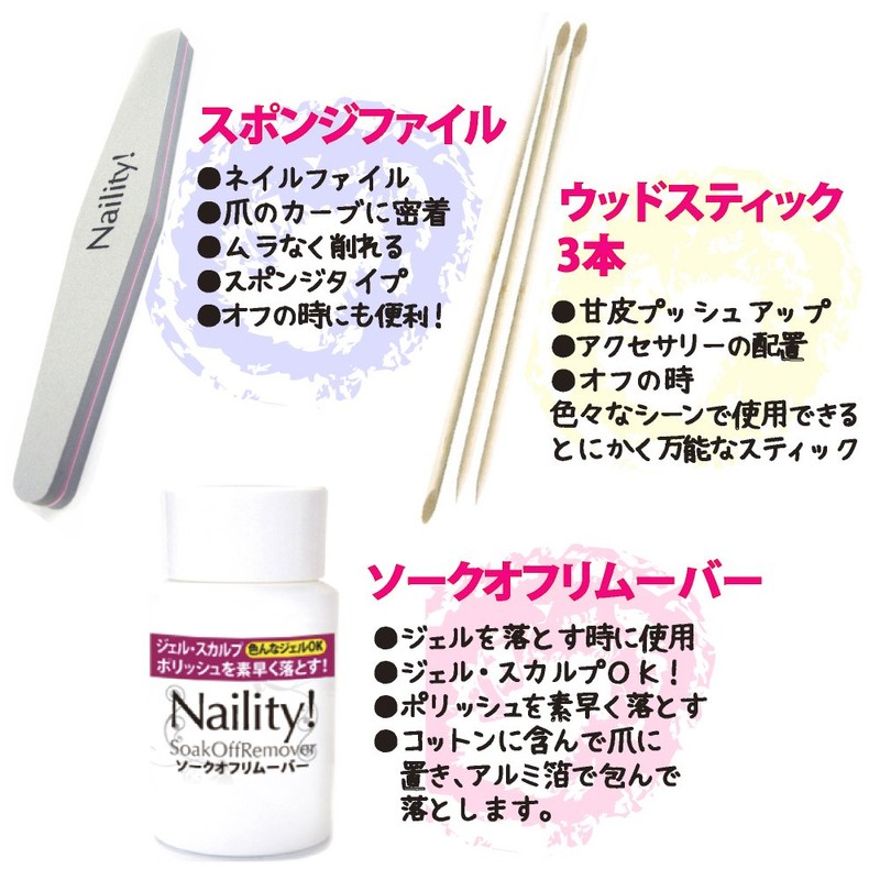 neiritexi. LED Gel suteppuresujeru Trial Kit