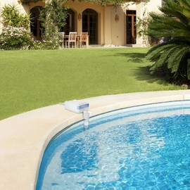 Buelkmag Pool Filler, Pool Water Leveler Auto Fill, Automatic Pool Filler, Auto Fill for Pool, Spa, Pond, Auto Filler Water Level Control, Maintains Water Level Stability(3/4IN Gray)