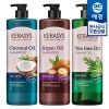Aekyung [애경] 케라시스 리얼네이처 오일 샴푸/린스 1L x2개 [코코넛오일 샴푸 + 린스] [Aekyung] Kerasis Real Nature Oil Shampoo/Rinse 1L x2 [Coconut Oil Shampoo + Rinse]