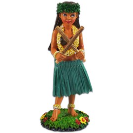 KC Hawaii Poili Pilialoha Hula Girl Dashboard Doll