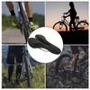 Mountain Bike Saddle Comfortable PU Leather Breathable Mountain Bike Saddle
