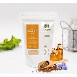신선약초 볶은 아마씨 가루, 300g, 1개 Fresh Herb Roasted Flaxseed Powder, 300g, 1 Unit