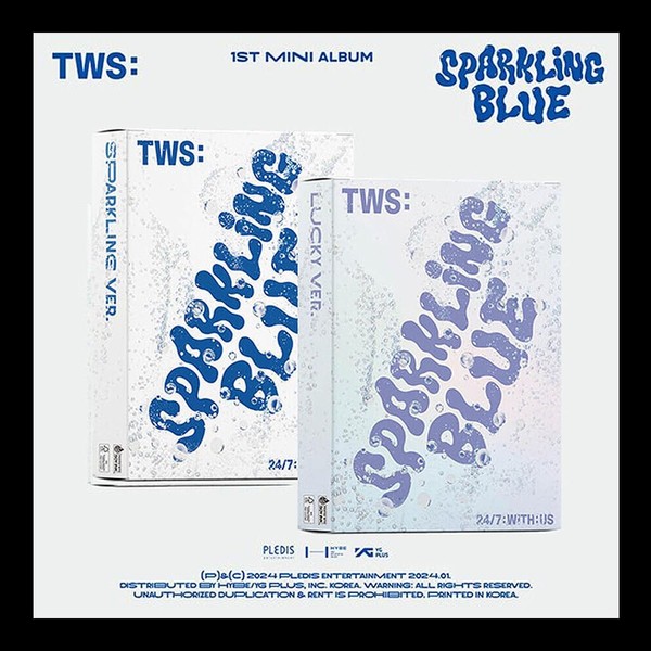 TWS [SPARKLING BLUE] 1st Mini Album (SPARKLING/LUCKY - Random Ver.)