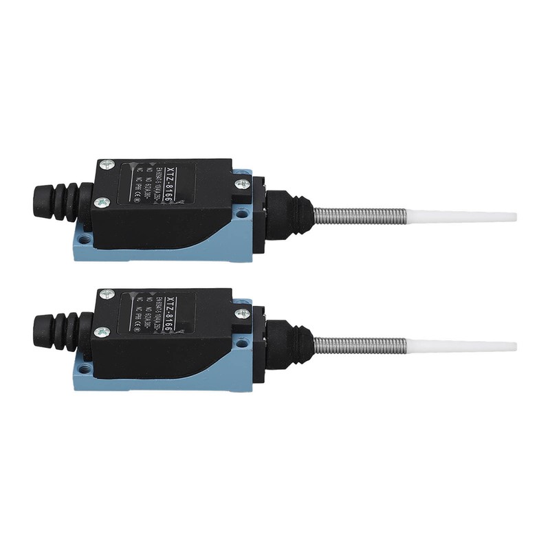 2 Pcs Spring Momentary Limit Switch Self Reset IP66 Flexible