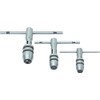 PRESIZE 3 Piece T Handle Tap Wrench Set with Jaw