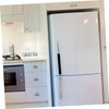 SHOWERORO 4pcs Black Kitchen Appliance Handle Covers Rv Fridge Door