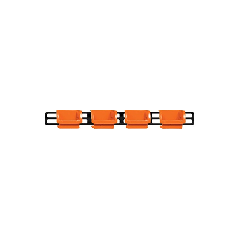 Performance Tool W5197 8 Piece Small Stackable Storage Trays, orange