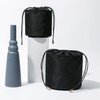 YONBEN Tall Purse Organizer Insert Womens Canvas Round Handbag Organizer