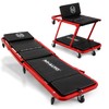 M-AUTO Heavy-Duty Convertible Mechanic Creeper, Z-Creeper 2-in-1 Creeper and Seat