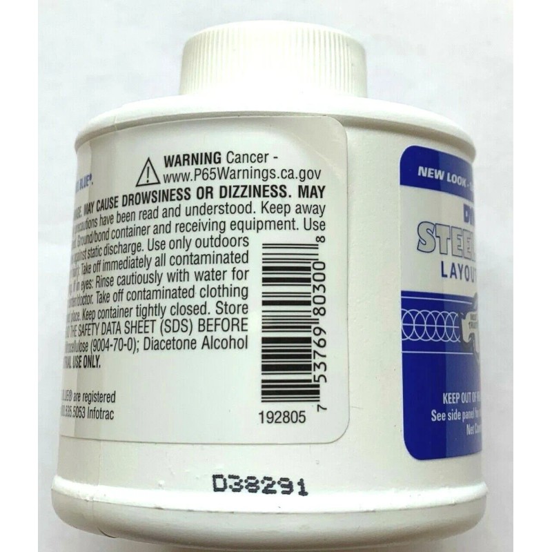 DYKEM STEEL BLUE LAYOUT/STAININ