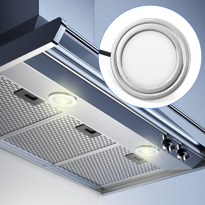 2pcs Range Hood Light Bulbs, 6500k Led Appliance Bulb 2.68in