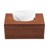 Facial Tissue Box Covers Decorative Walnut Wood Tissue Box Holder