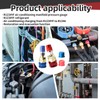 2Pcs R1234yf to R134a Adapter Quick Couplers Recovery Machine Recharge