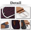 White Fang BT472 Braided Belt, Gold, Casual, No Holes, Simple,