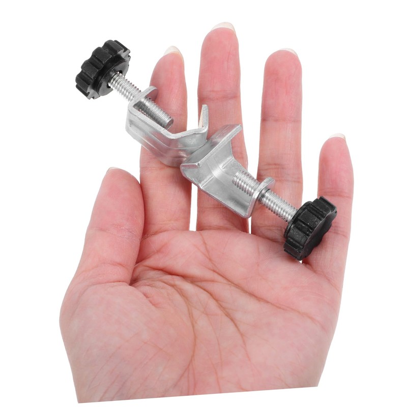 Ciieeo 3pcs Lab Stand Rod Clamp Holder: Adjustable Bosshead Clamp