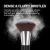 Powder Brush for Loose & Pressed - 12CM Portable Fan-shaped