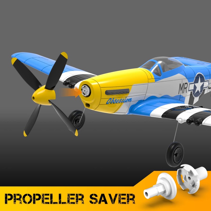 VOLANTEXRC RC Plane 2.4Ghz 4CH RC Airplane Ready to Fly