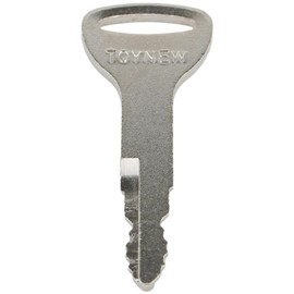 10 Ignition Keys, A62597 57591-23330-71 Forklift Key Replacement Car Assesso Parts for Toyota, Forklift, Heavy Equipment